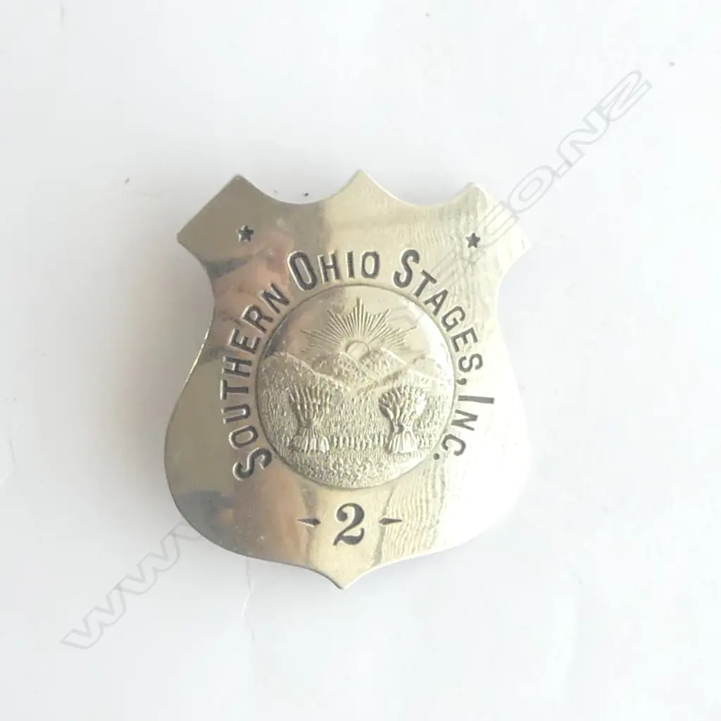 OHIO STAGE COACH BADGE  Image 1++