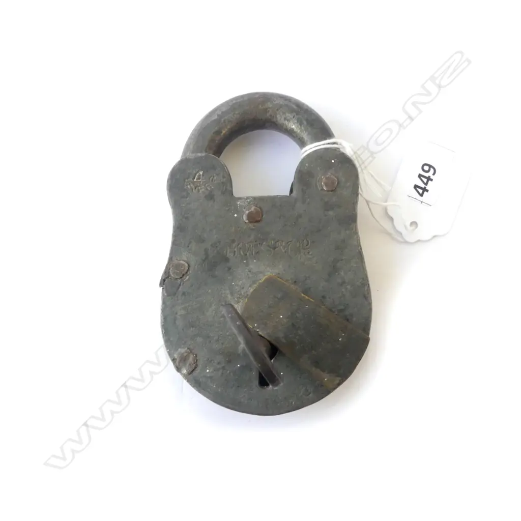 OLD HOPPS & Co PADLOCK H.100mm Image 1++