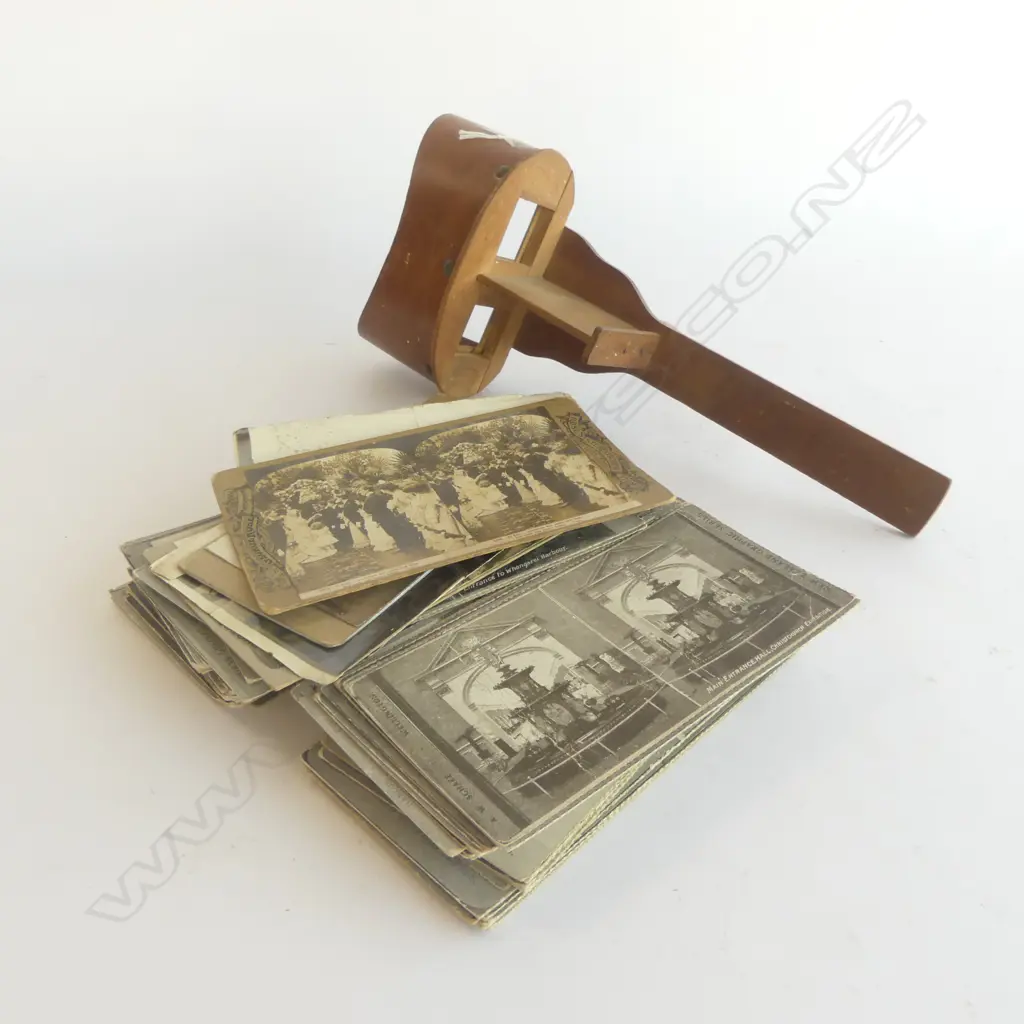 STEREOSCOPE + CARDS  Image 1++