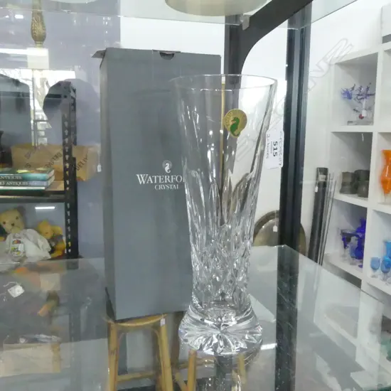 2 WATERFORD CRYSTAL BEER GLASSES H210MM