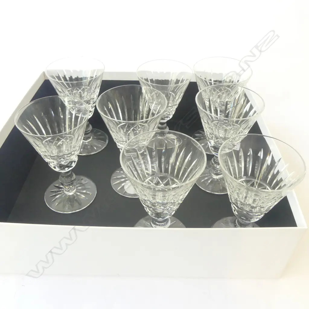 8 WATERFORD WINE GLASSES H130MM Image 1++