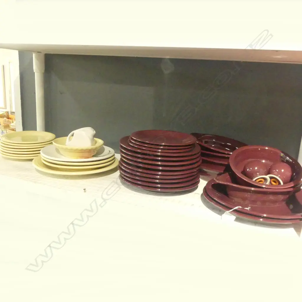 35 FIESTA U.S.A. DINNER CHINA MIXED GLAZES Image 1++