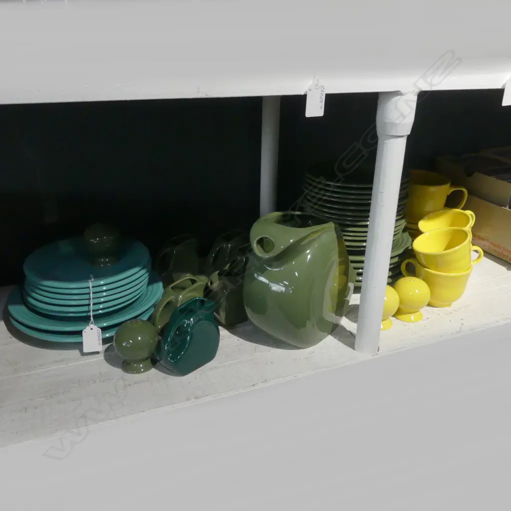 49 FIESTA U.S.A. DINNER CHINA MIXED GLAZES Image 1++