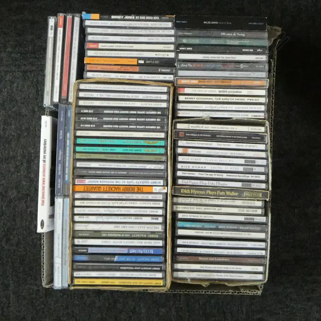 LARGE LOT OF ASST JAZZ CDS BENNY GOODMAN ETC Image 1++