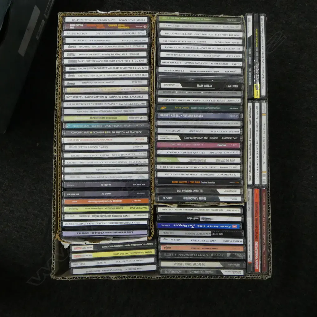 LOT ASST JAZZ CDS RALPH SUTTON ETC Image 1++