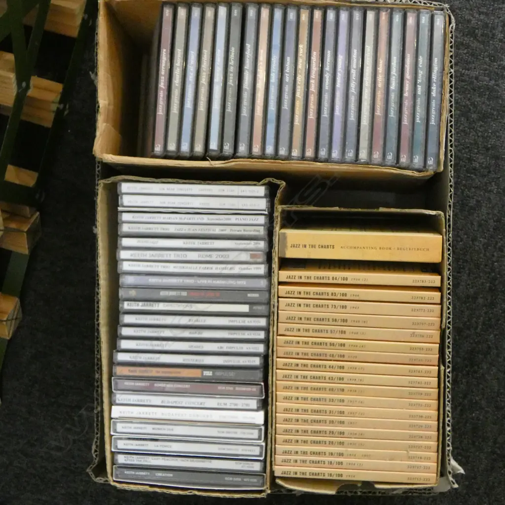 LARGE LOT ASST JAZZ CDS COLEMAN HAWKINS/STAN GETZ ETC Image 1++