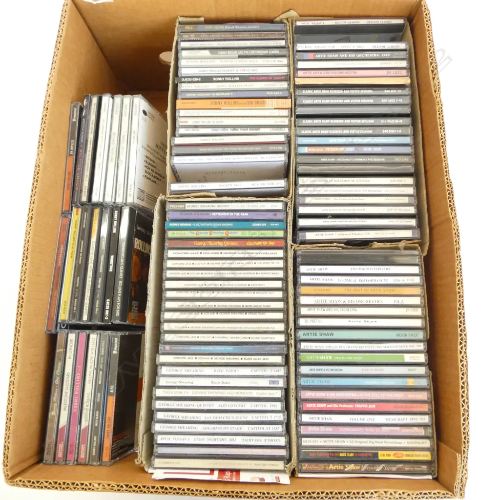 LARGE LOT ASST JAZZ CDS SONY ROLLINS ETC Image 1++
