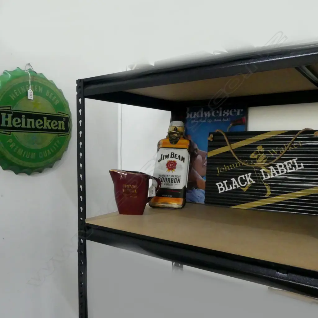  ASST BAR SIGNS + WATER JUG Image 1++