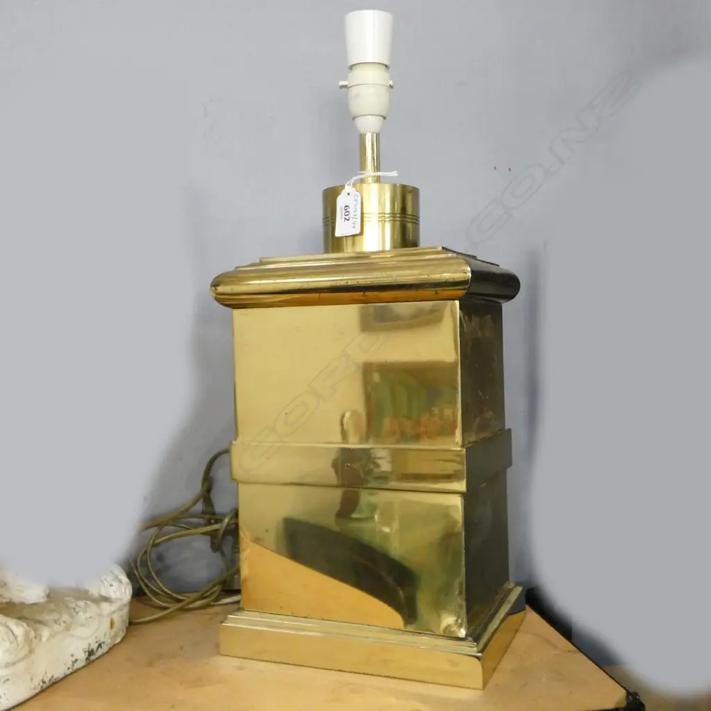 BRASS TABLE LAMP H500MM Image 1++