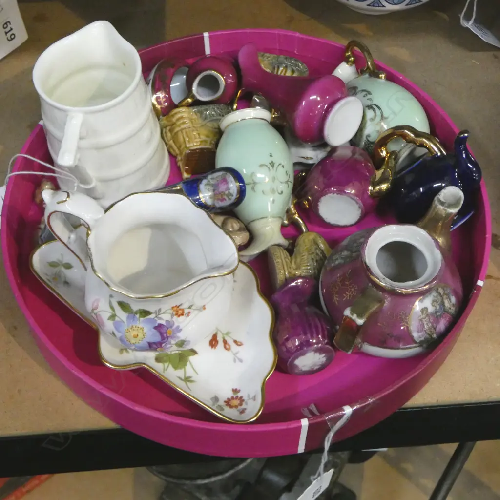 SMALL TRAY MINITURE LIMOGE & OTHER CHINA Image 1++