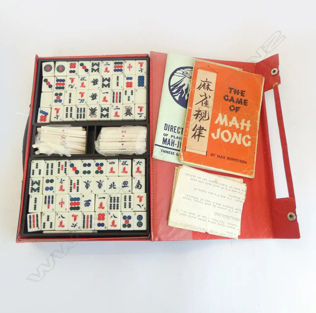 BOXED MAHJONG SET Image 1++