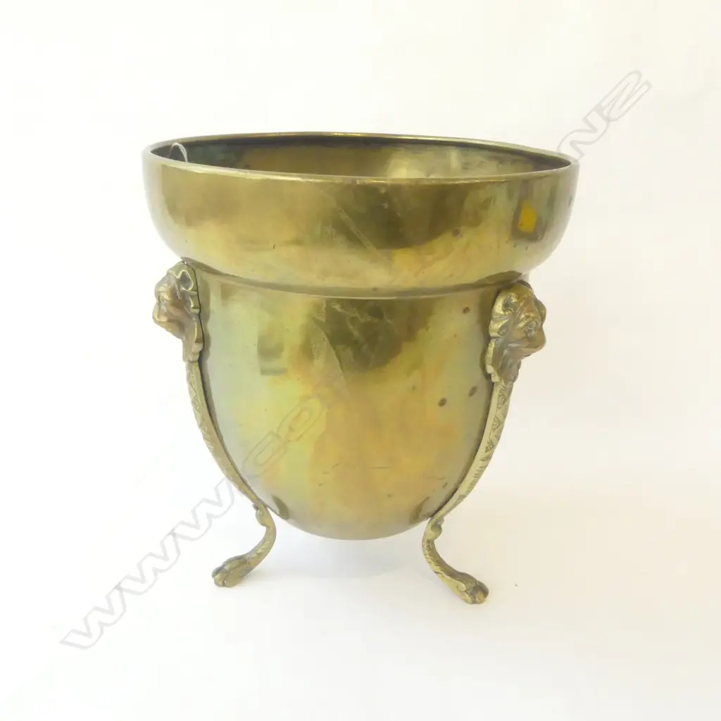 BRASS FOOTED JARDINERE H.250mm Image 1++