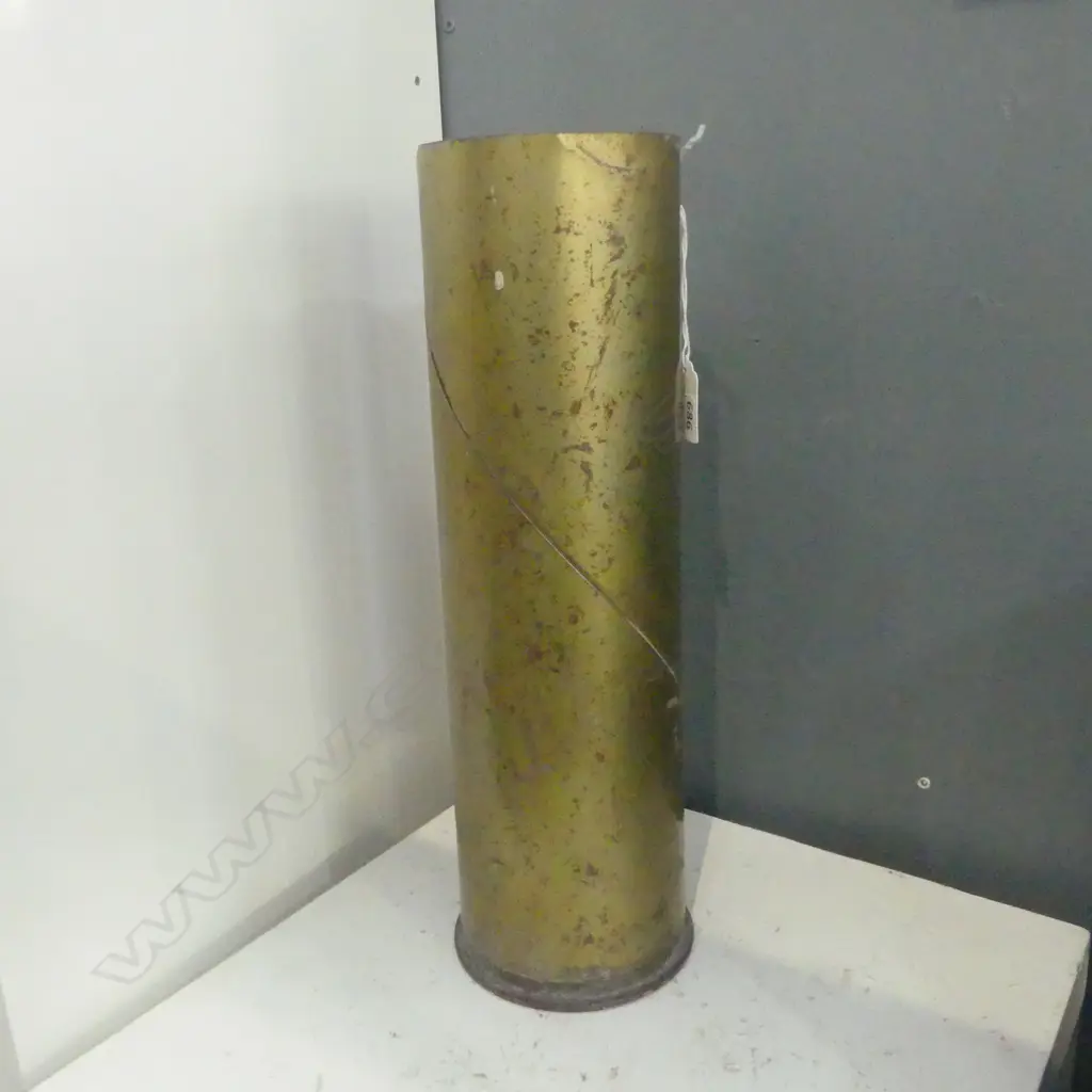 COPPER ARTILLERY SHELL H.370mm Image 1++