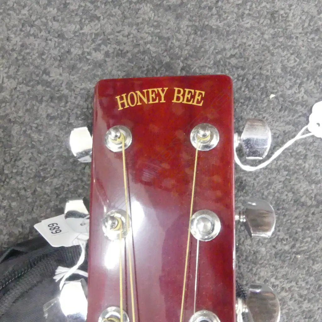 HONEY BEE GUITAR, MODEL W-15/WRS IN CARRY CASE  Image 1++
