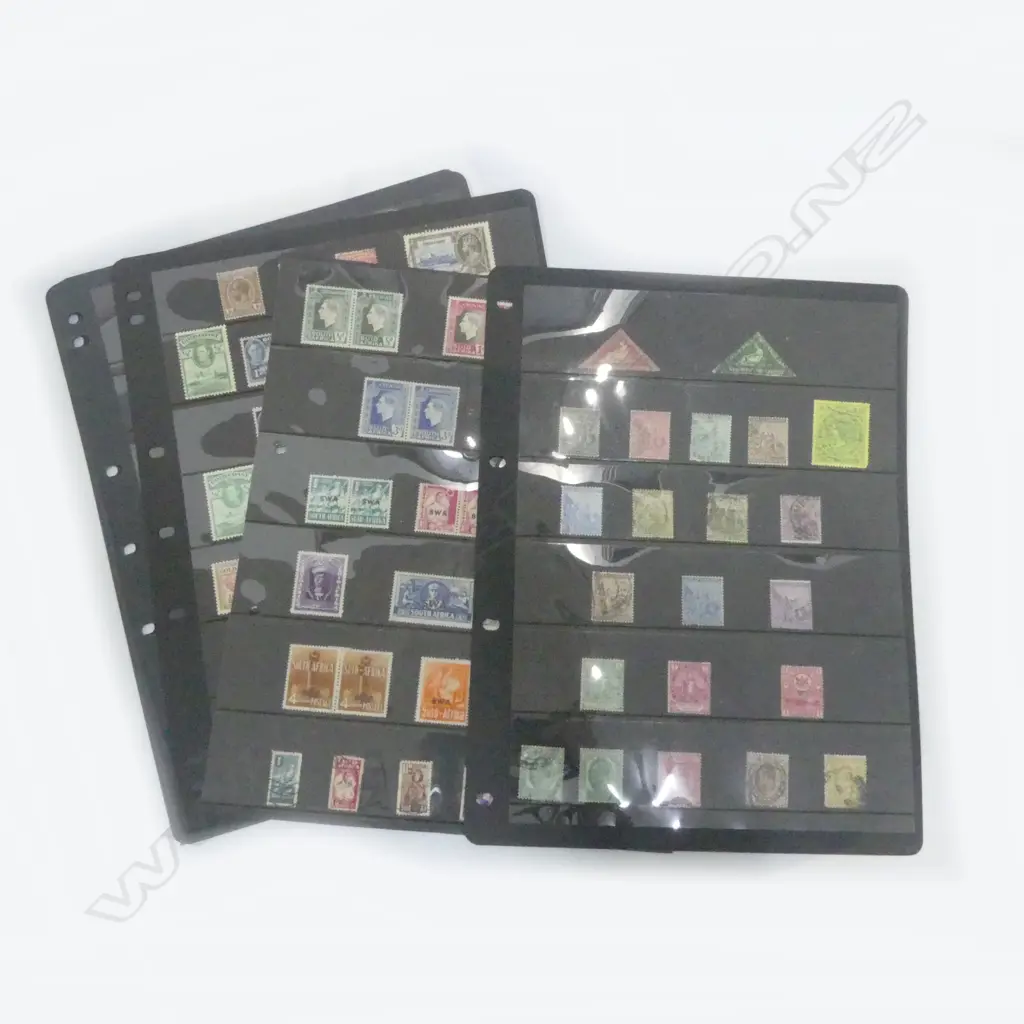 5 SHEETS PRE WAR EARLY CAPE AFRICAN STATES STAMPS Image 1++