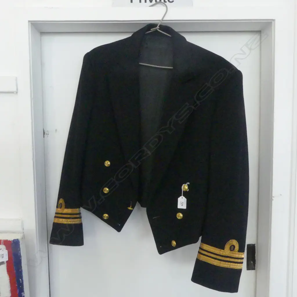 NZ NAVAL RESERVE LIEUTENANT COMMANDER UNIFORM JACKET Image 1++