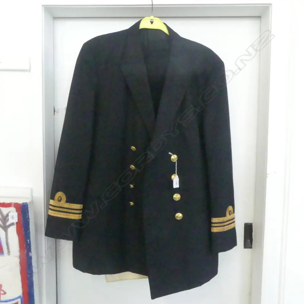 NZ NAVAL RESERVE LIEUTENANT COMMANDER UNIFORM JACKET & PANTS Image 1++