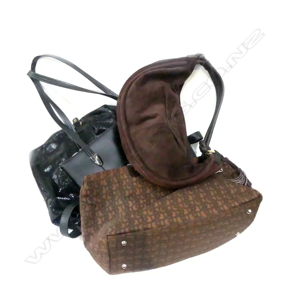 4 VINTAGE HANDBAGS VARIOUS MAKERS Image 1++