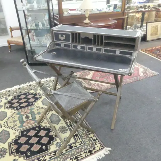 MODERN FOLDING WRITING DESK + MATCHING CHAIR 1070x680x1000mm 