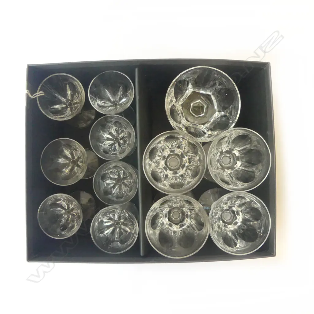 7&4&1 WATERFORD SWEET WINE GLASSES H120 & 100MM Image 1++