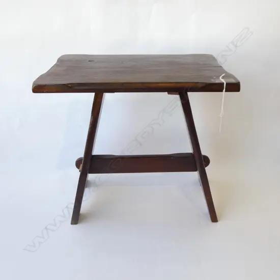 SMALL WOODEN STOOL H.400mm