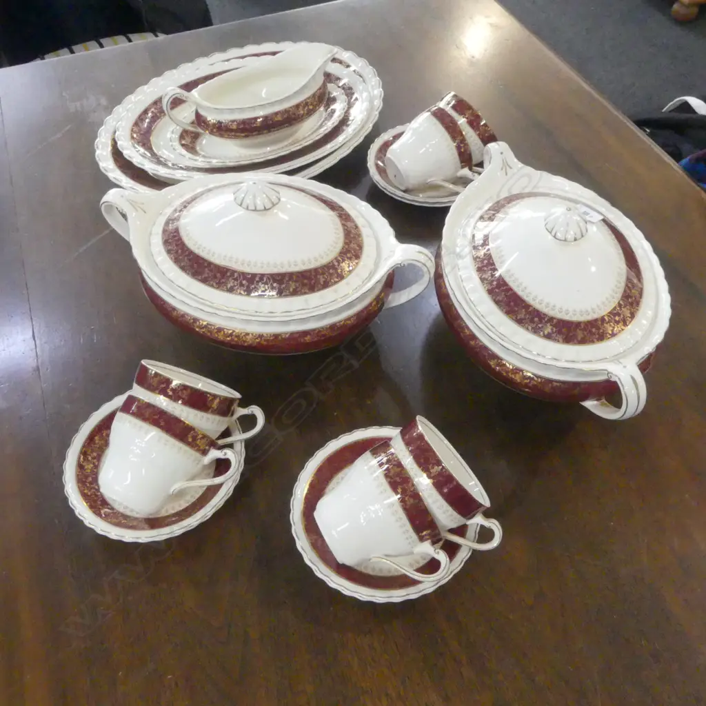 MEAKIN PART DINNER SERVICE  Image 1++