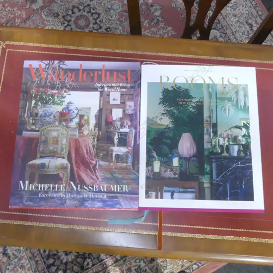 WANDERLUST by MICHELLE NUSSBAUMER + ROOMS - PORTRAITS OF REMARKABLE N.Z. INTERIORS