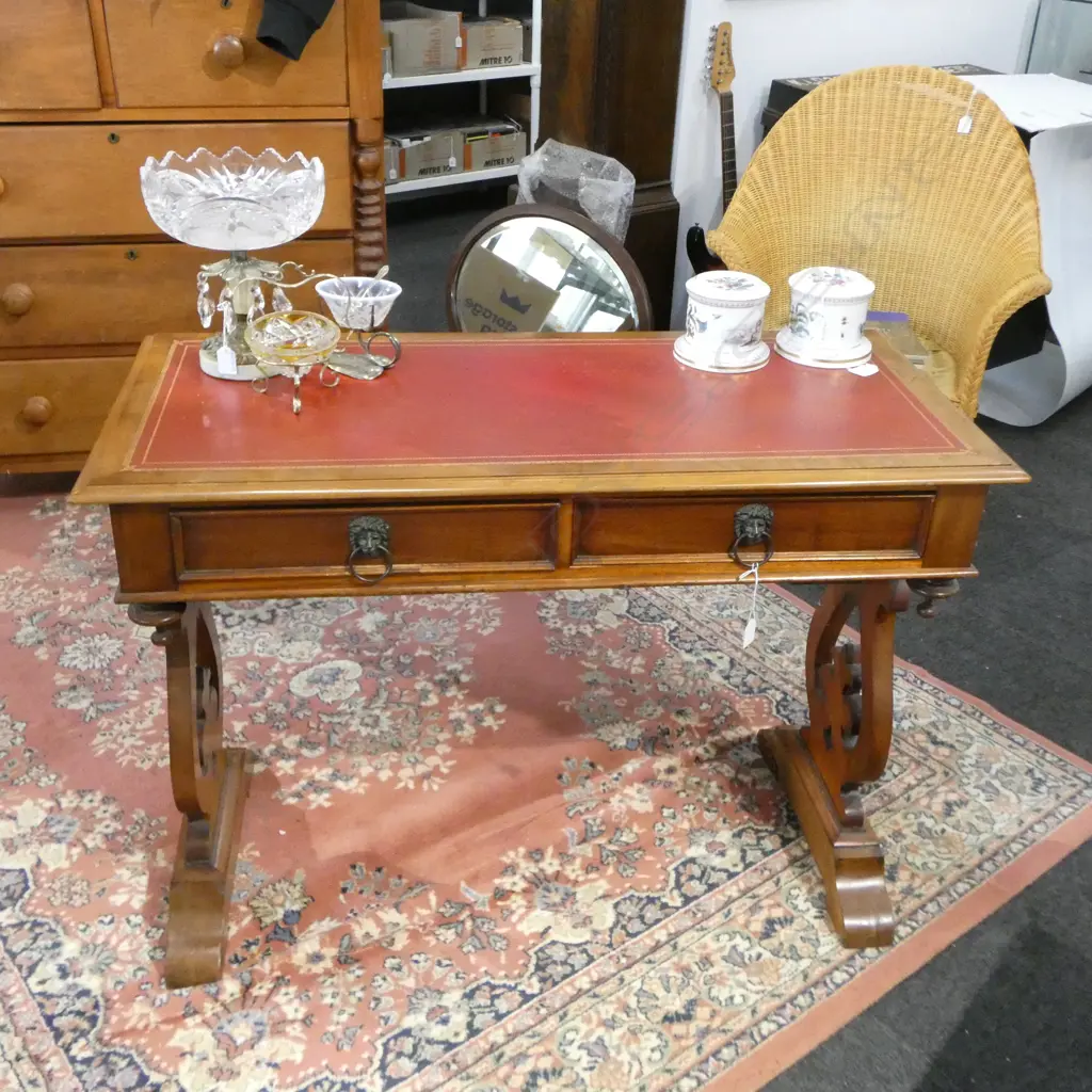 2 DRAWER HALL TABLE1060x500x750mm Image 1++