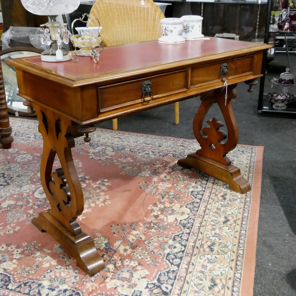 2 DRAWER HALL TABLE1060x500x750mm Image 1++