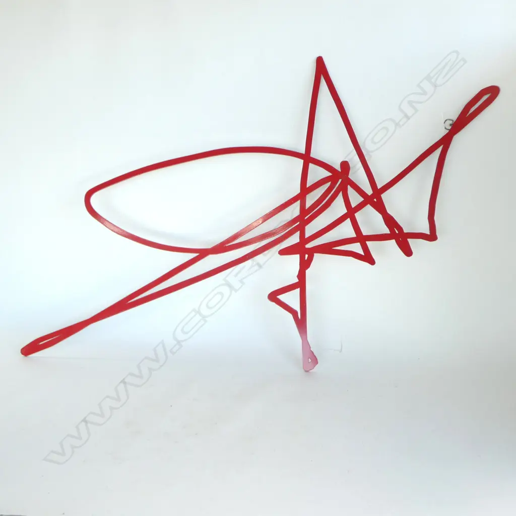 SALLY SMITH, KINESTHETIC #1, LAZIR CUT OUT Ed.4/20, SIGNED AND DATED 2014 VERSO, H.1180 W.610mm Image 1++