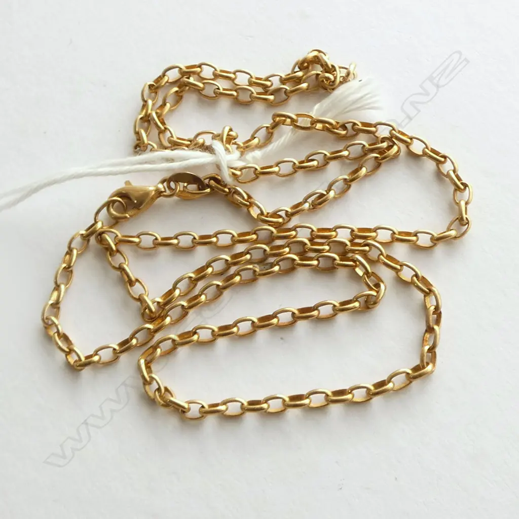 9ct CHAIN, L.480mm 6.20gms Image 1++