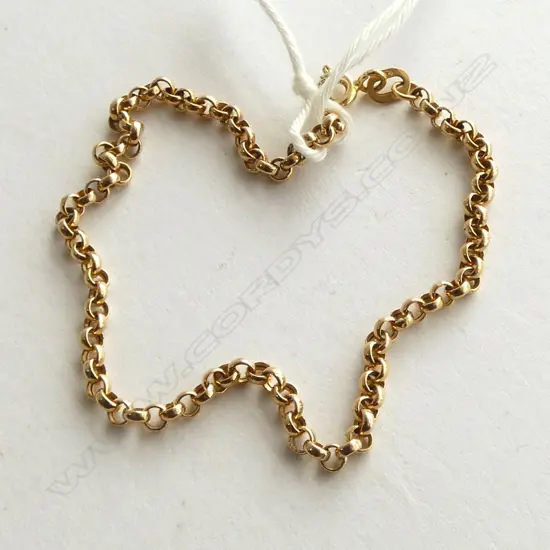 9ct BRACELET, 1.23gms