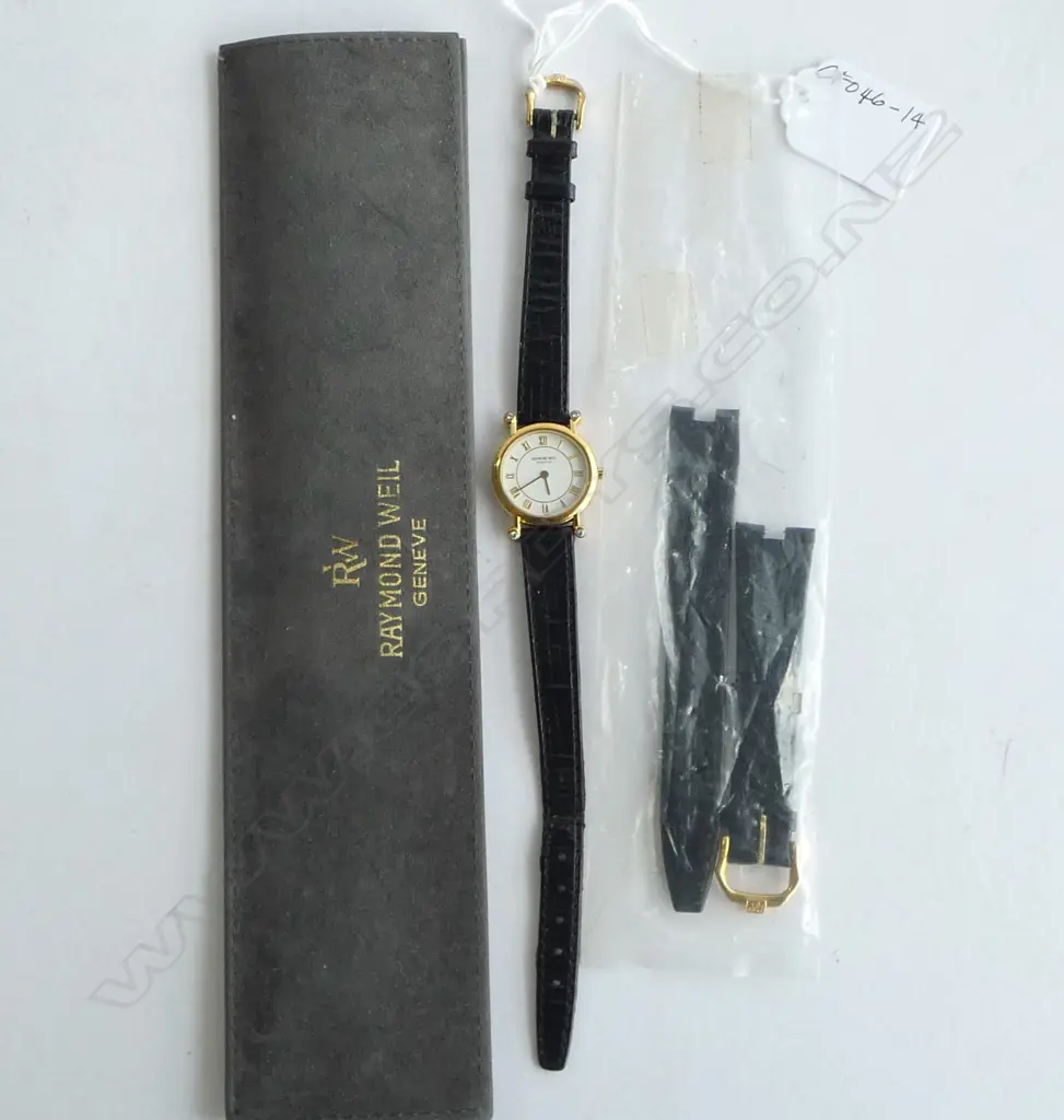 LADIES RAYMOND WEIL SWISS MADE WRISTWATCH w SOFT CASE Image 1++