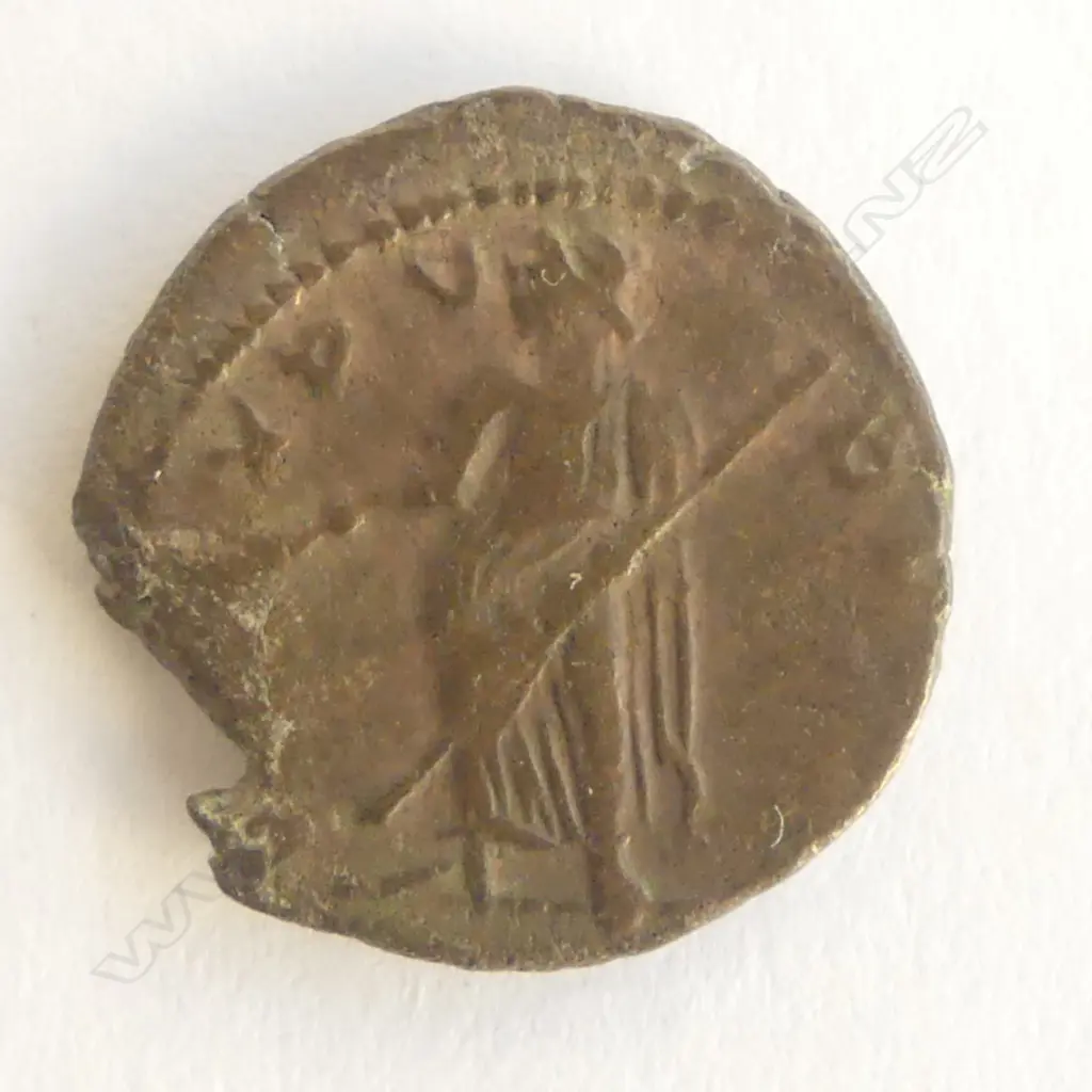 **RTV** ROMAN COIN, HELENA 324-328 AD. 15mm dia. Image 1++