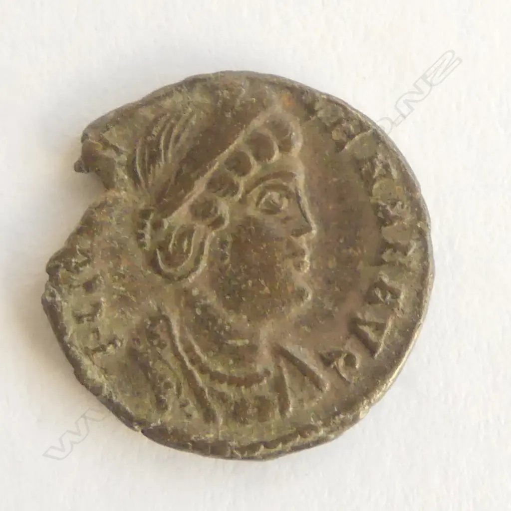 **RTV** ROMAN COIN, HELENA 324-328 AD. 15mm dia. Image 1++