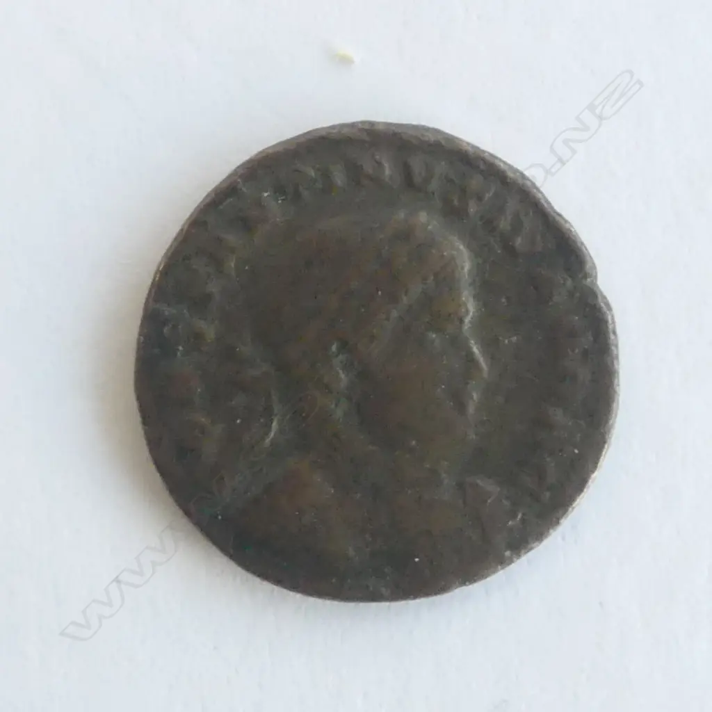 **RTV** ROMAN COIN, CONSTANTINE II (AS CAESAR) 317-337 AD. 17mm dia. Image 1++