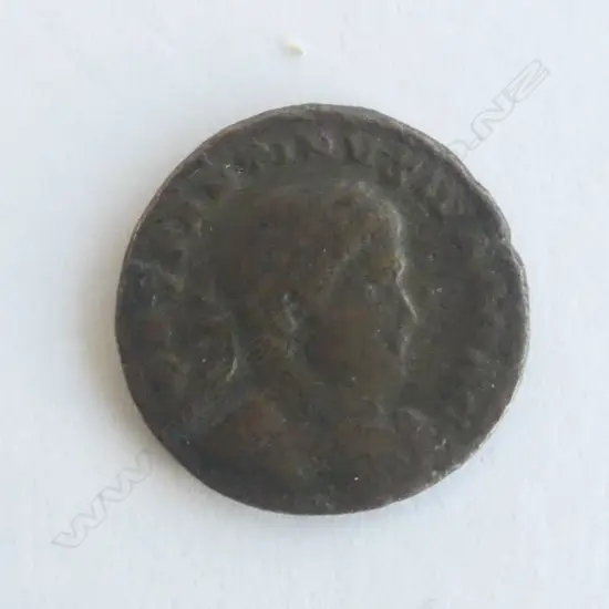 **RTV** ROMAN COIN, CONSTANTINE II (AS CAESAR) 317-337 AD. 17mm dia.