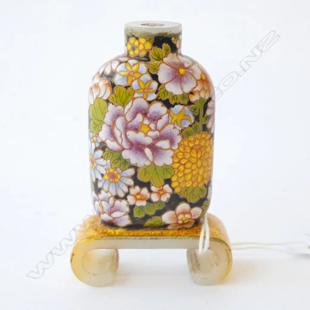 CHINESE SNUFF BOTTLE H.80mm NO LID Image 1++