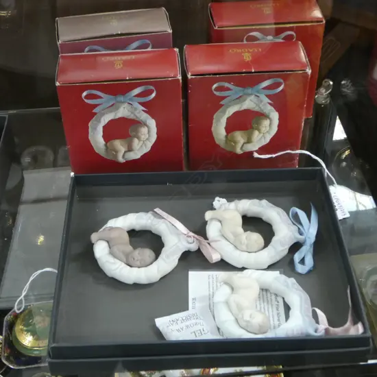 7 LLADRO BABYS ON SWING H90MM