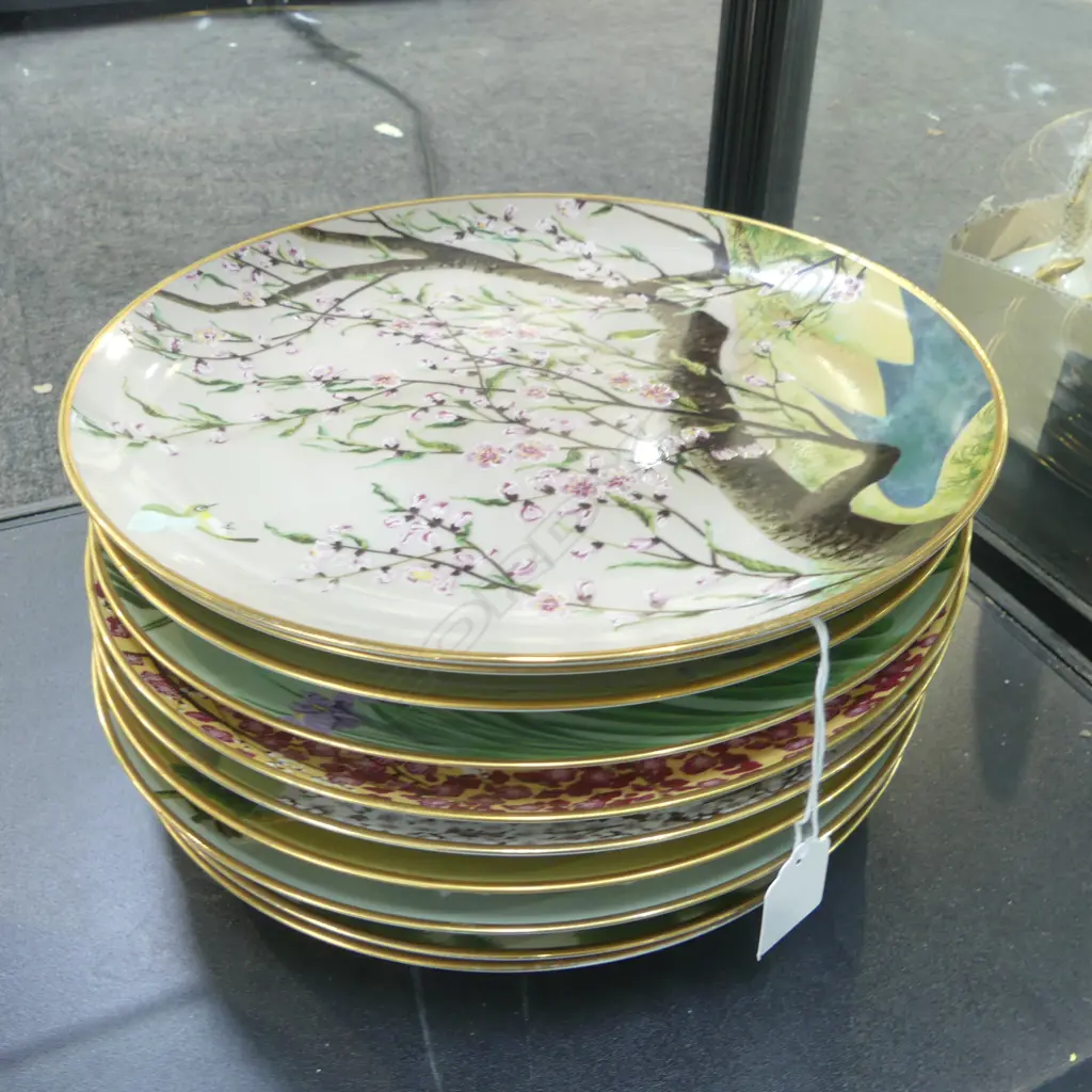 12 JAPANESE CABINET PLATES Dia.265mm Image 1++