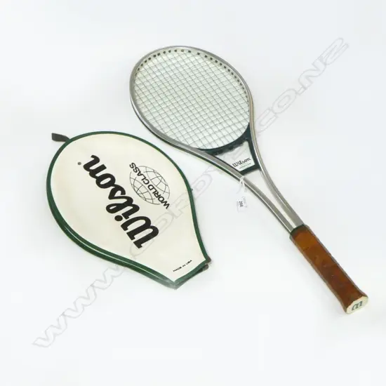 “WILSON WORLD CLASS” ALUMINIUM FRAME RACQUET c.1982...