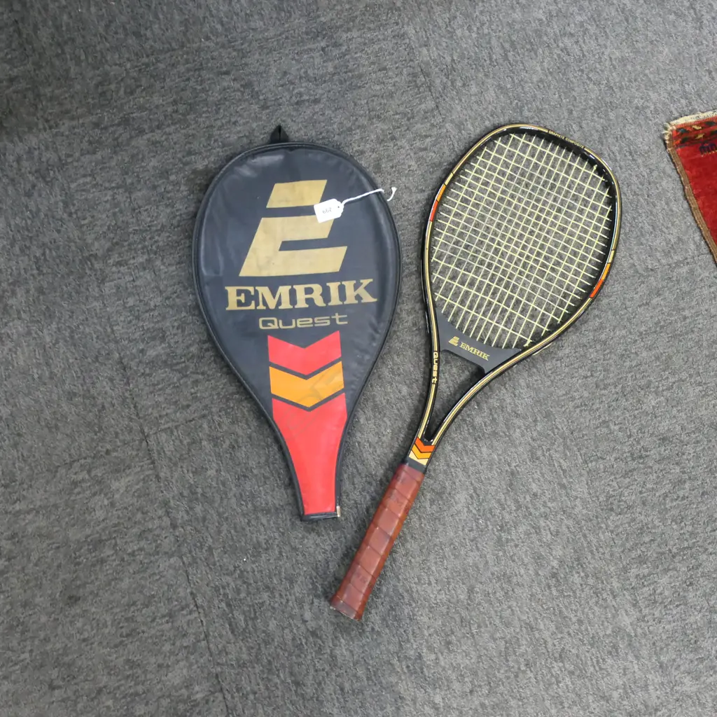 “EMRIK GUEST” GRAPHITE COMPOSITE RACQUET c.1990... Image 1++