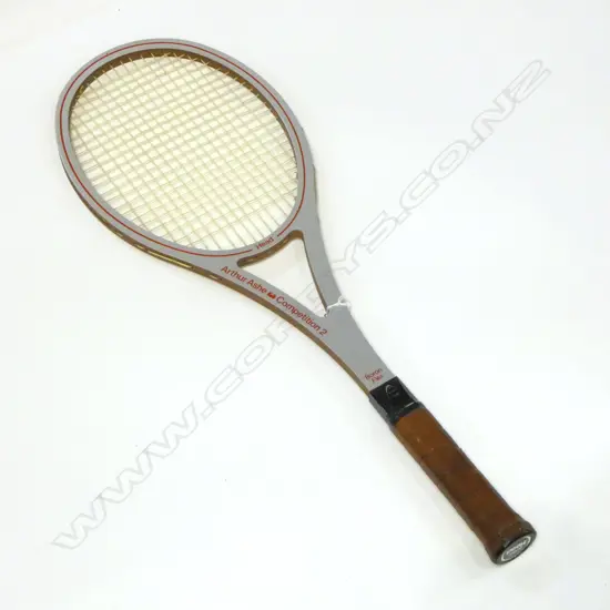 "ARTHUR ASHE COMPETITION 2" RACQUET "HEAD" MADE IN AUSTRIA c.1979...