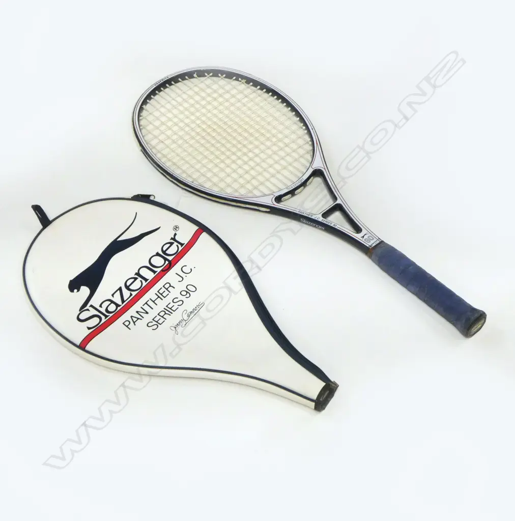 “SLAZENGER” PANTHER JC (JIMMY CONNORS) RACQUET c.1990 Image 1++