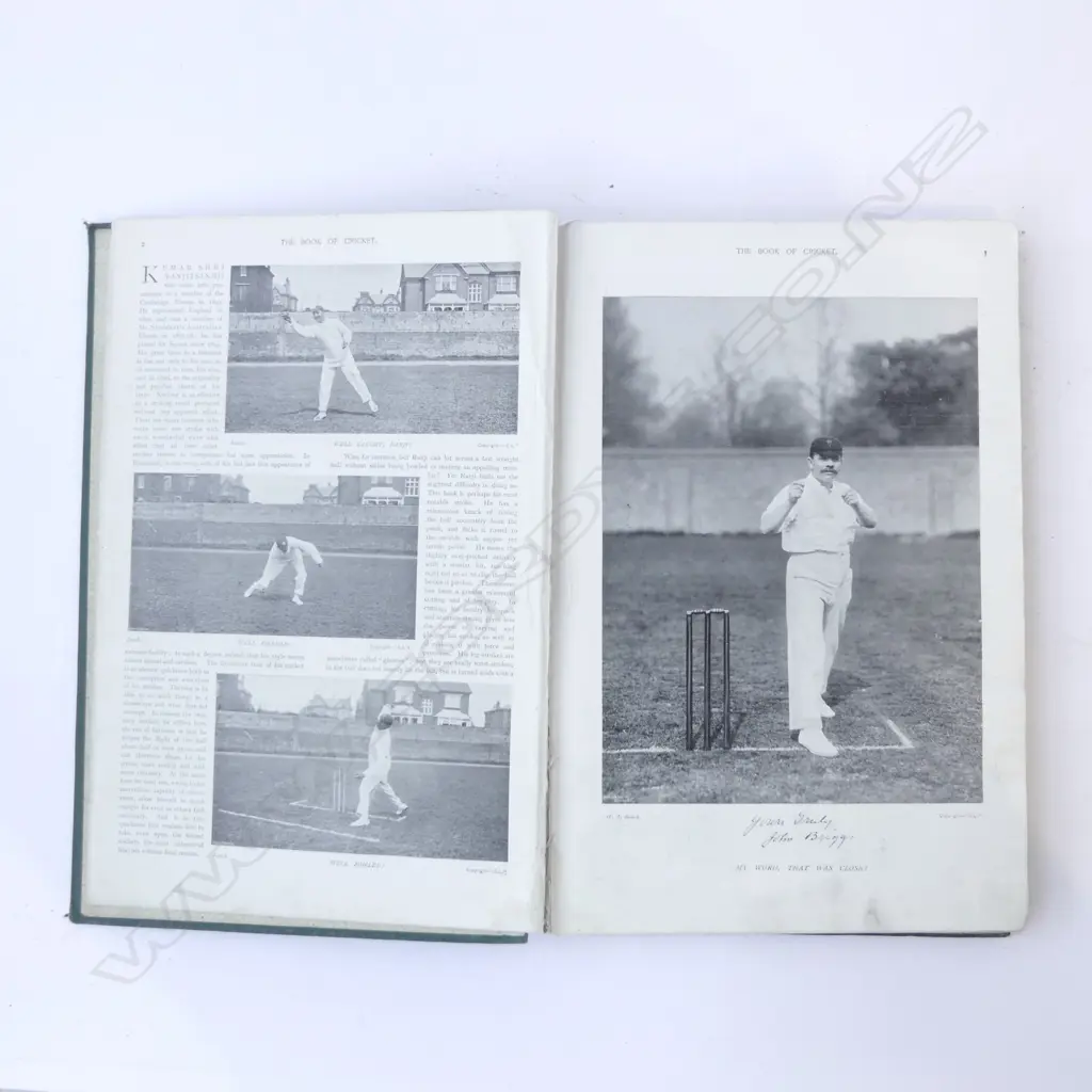 “THE BOOK OF CRICKET” by CB FRY... Image 1++