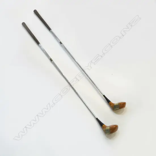 TWO GOOD 'ALDRIGE' LEFT HANDED GOLF CLUBS...