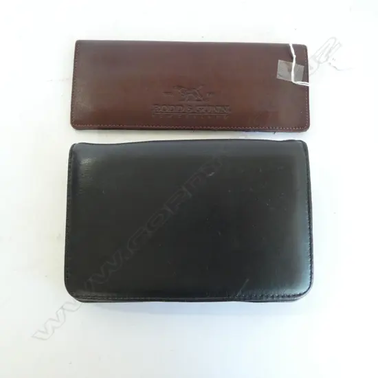 2 GENT'S LEATHER WALLETS
