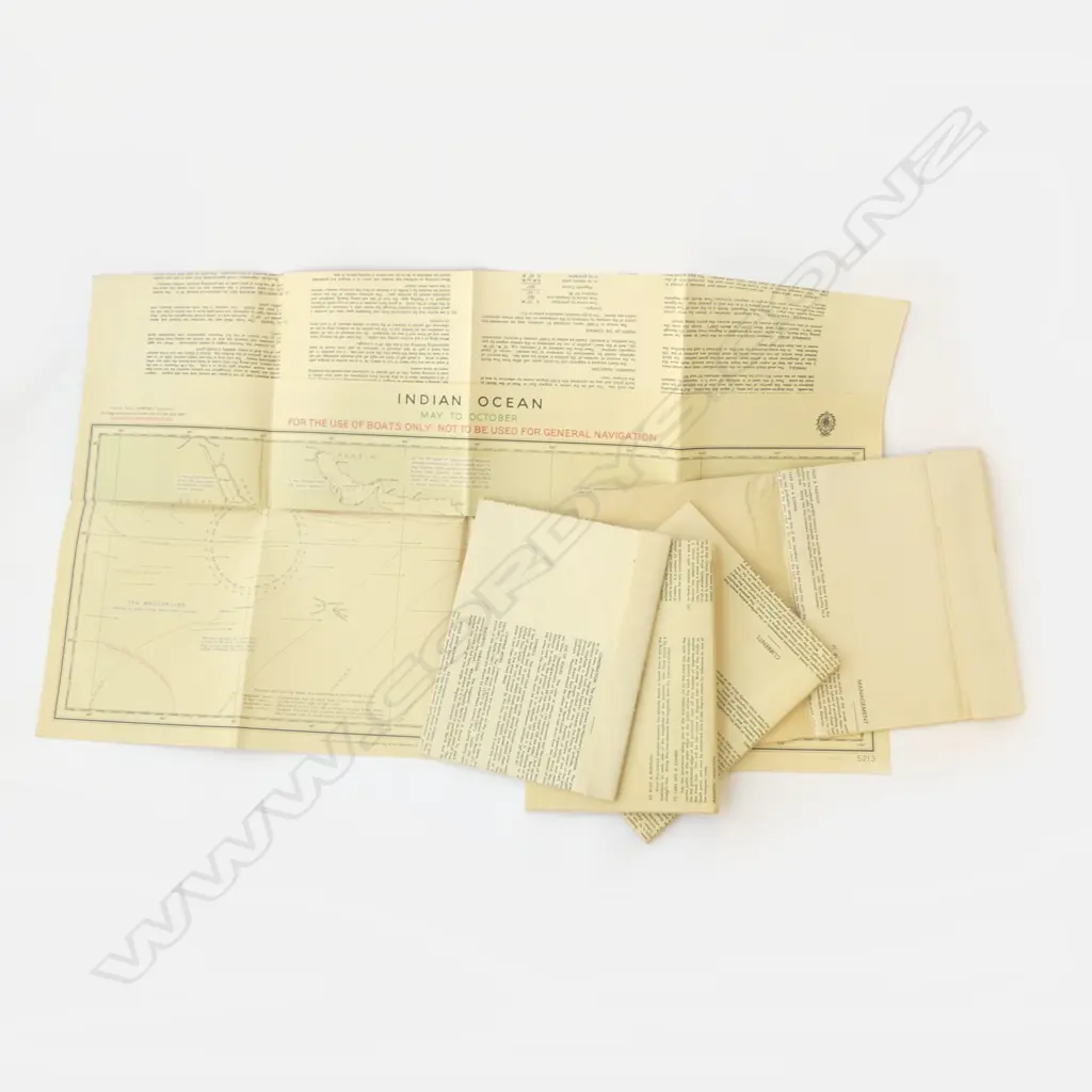 WWII ERA NAUTICAL MAPS     Image 1++