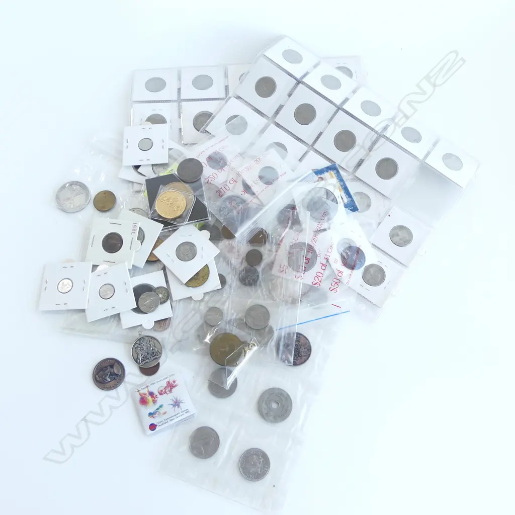 COLLECTION OF ASST. WORLD COINS Image 1++