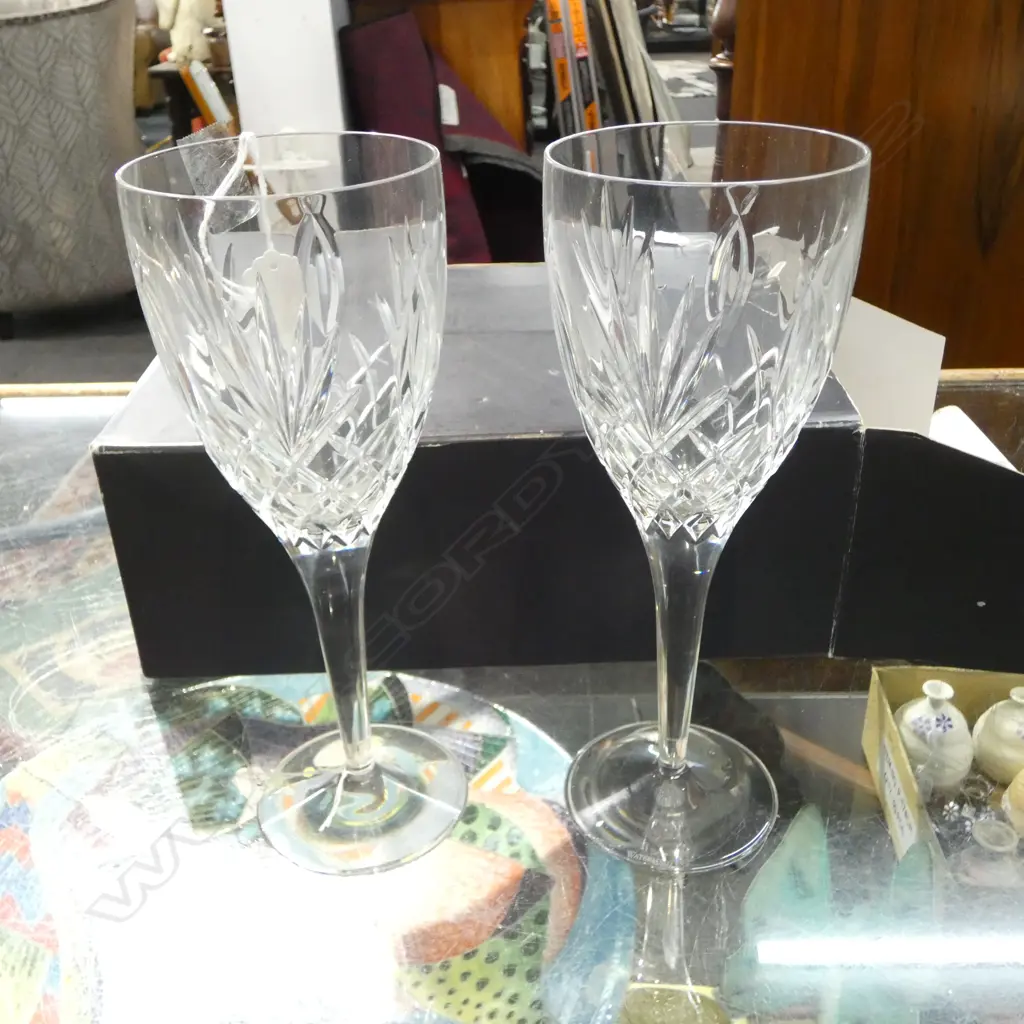 PR WATERFORD HUGE WINE GLASSES H260MM Image 1++